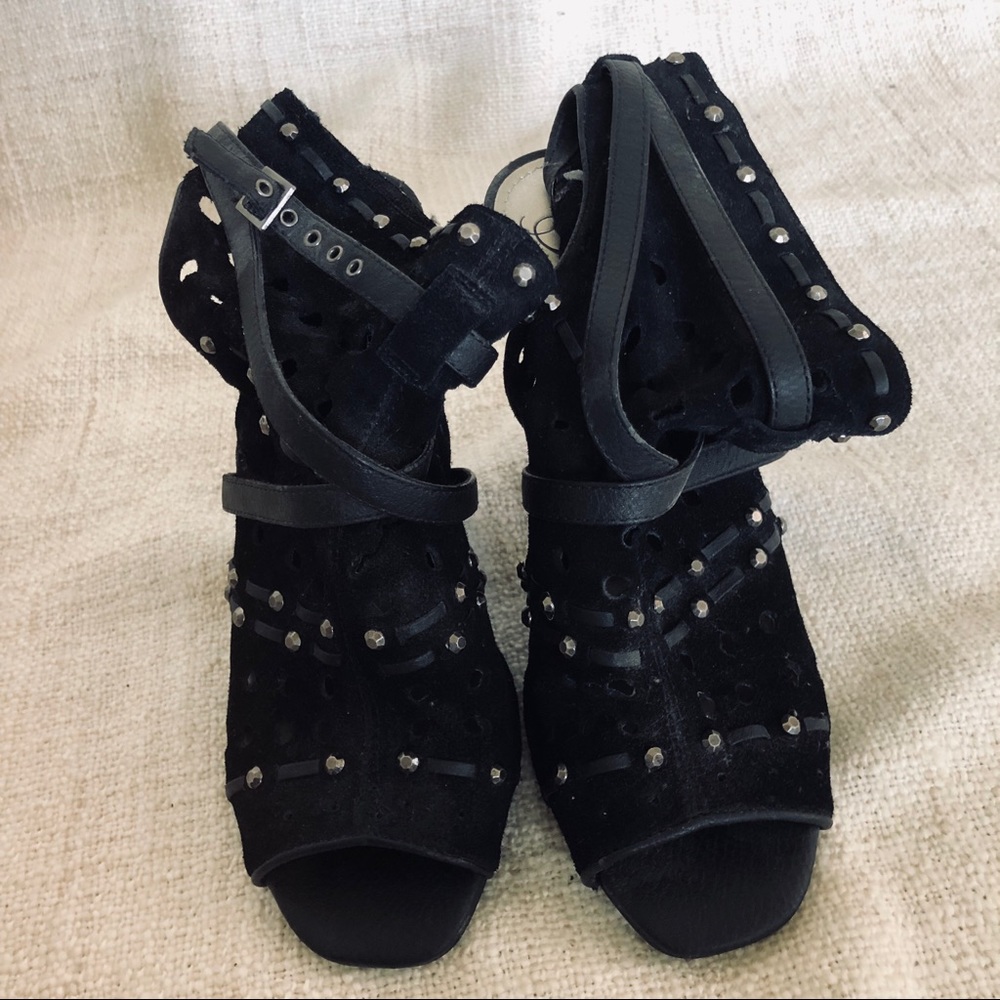 Ankle boots peep toes - Picture 3 of 6